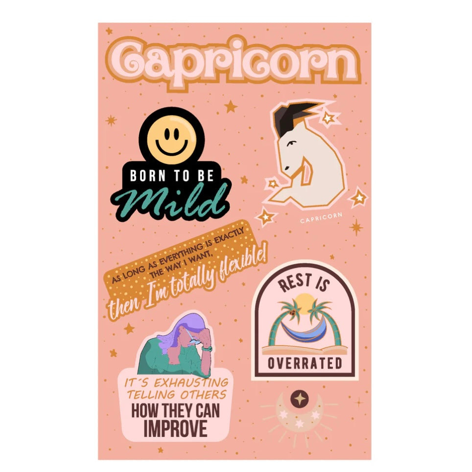 Astrology Sticker Sheets