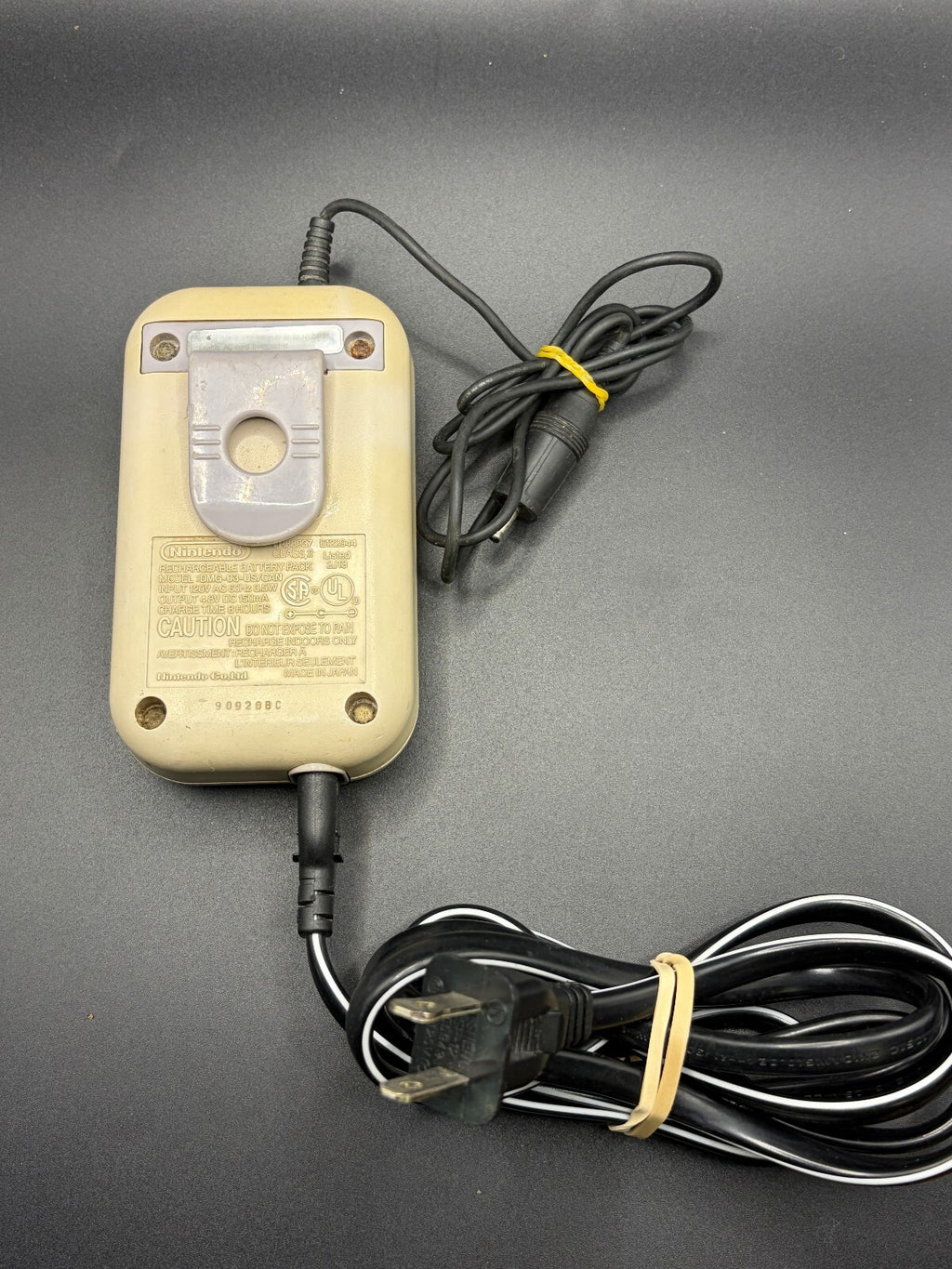Nintendo Game Boy DMG-03-US/CAN Rechargeable Battery Pack Charger Vintage OEM