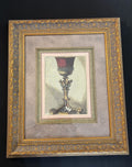 Framed Jean-Charles Delafosse No. 5 Ornamental Print Gold Frame