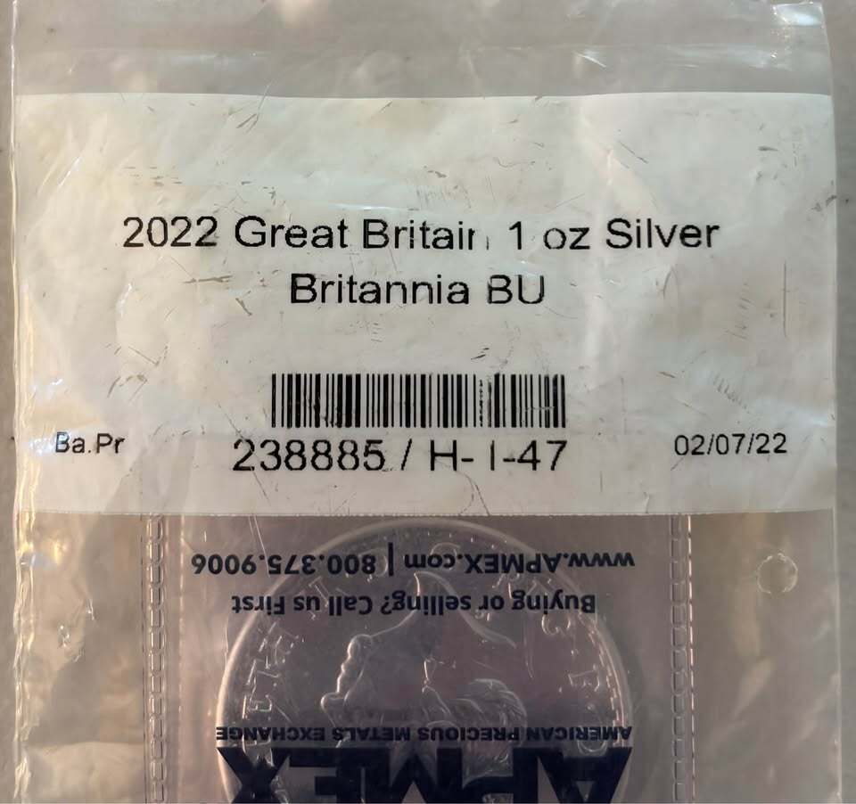 Stunning - Untouched - 2022 Britannia Round - Must see