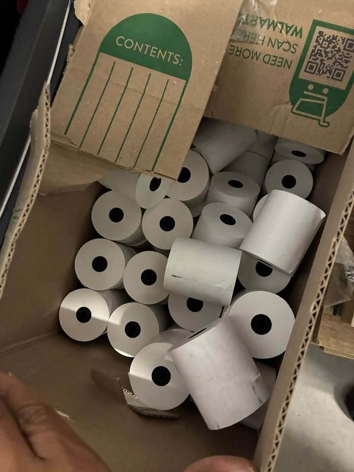 Bulk Thermal Receipt Paper Rolls – 49 Count