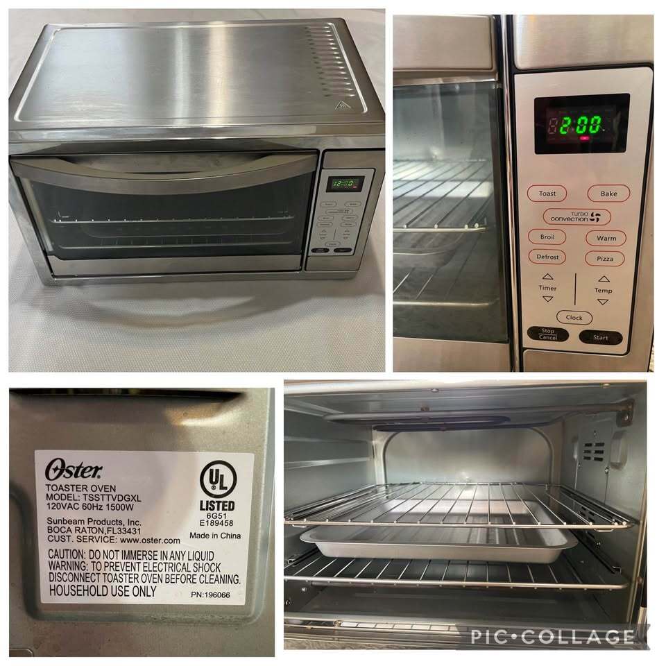 Sublimation use Oster Extra Large Digital Convection Oven – TSSTTVDGXL – 1500W