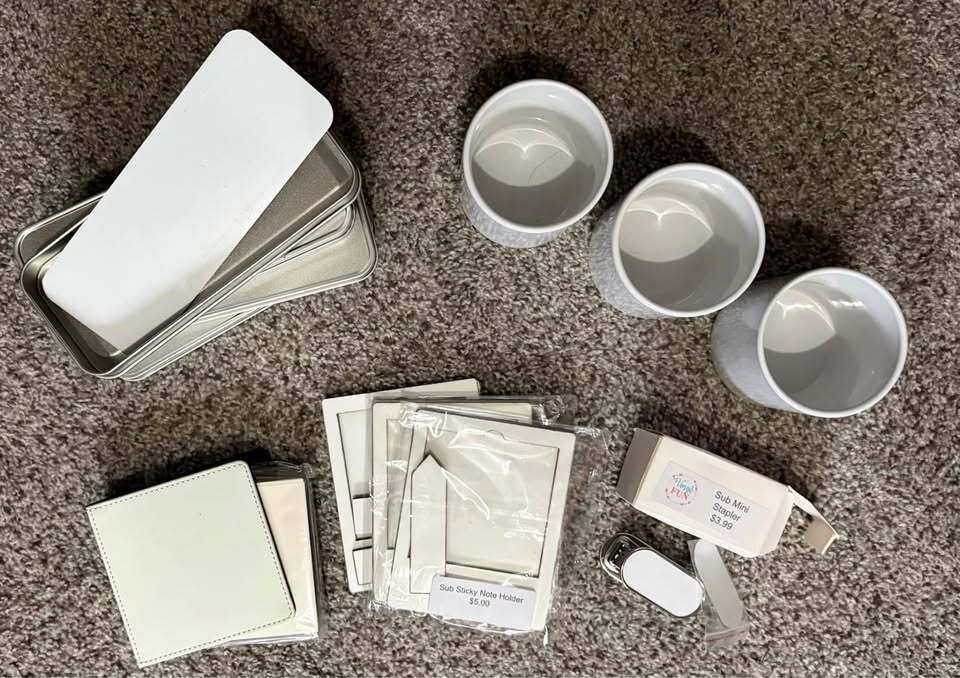 Teacher/Office Sublimation Bundle – Office + Magnet Blanks Bulk Lot